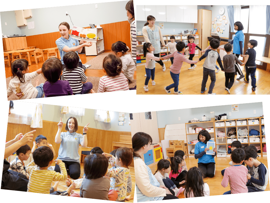 英語教育の様子の写真