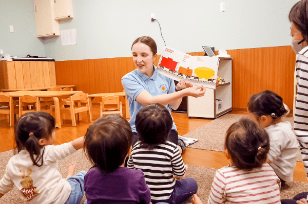英語教育の様子の写真